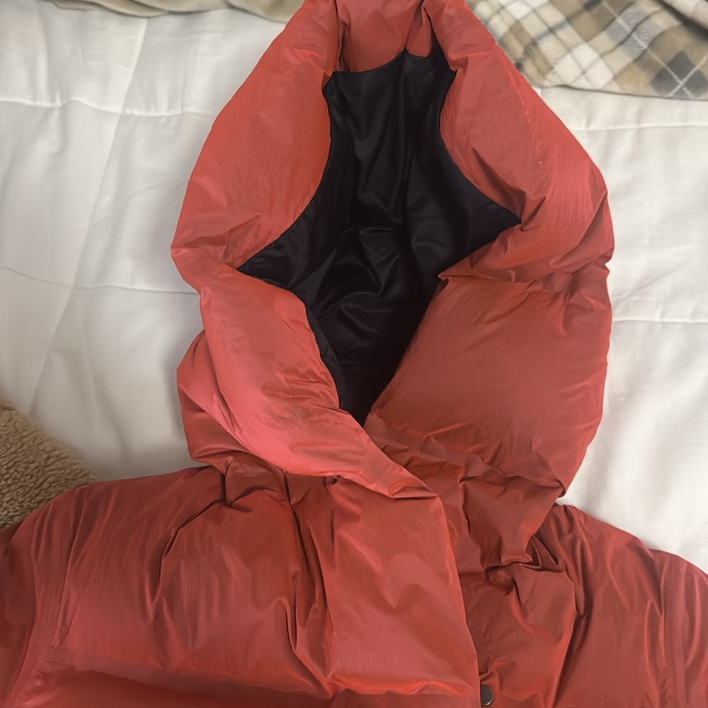 lululemon athletica Orange Puffer Jacket - Picture 3 of 5